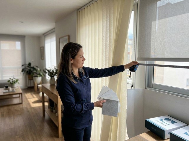 Asesoramiento integral en estores y cortinas Bandalux en O Grove para acertar siempre